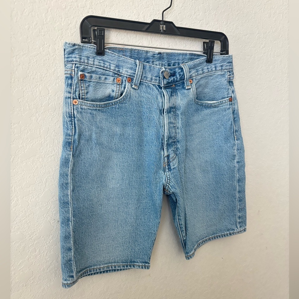 Levi’s Shorts 9” inseam Light Blue Size 30 - Picture 5 of 8
